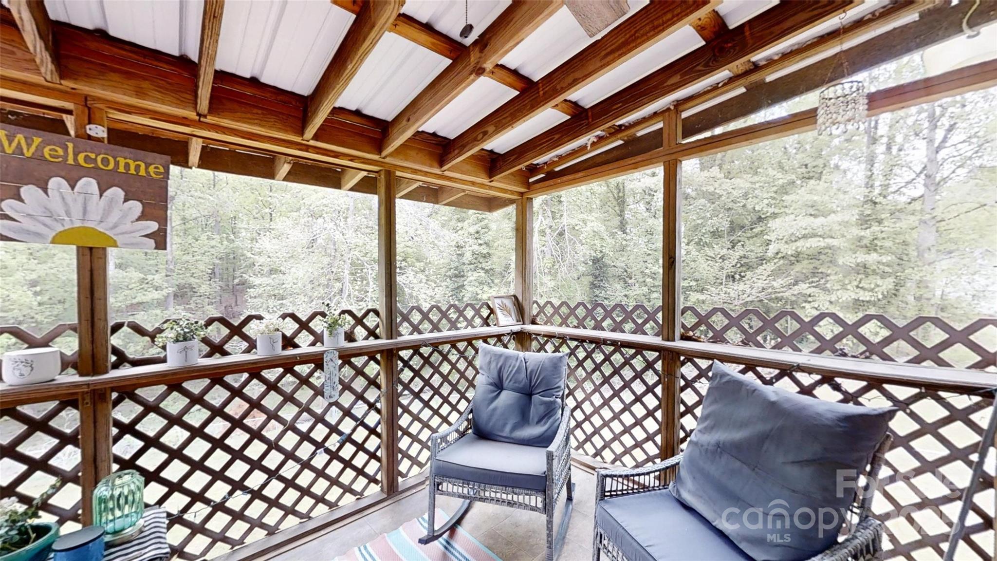 3816 Redman Road Shelby, NC 28150 - Photo 31 of 39 a view of a chairs and table in the balcony