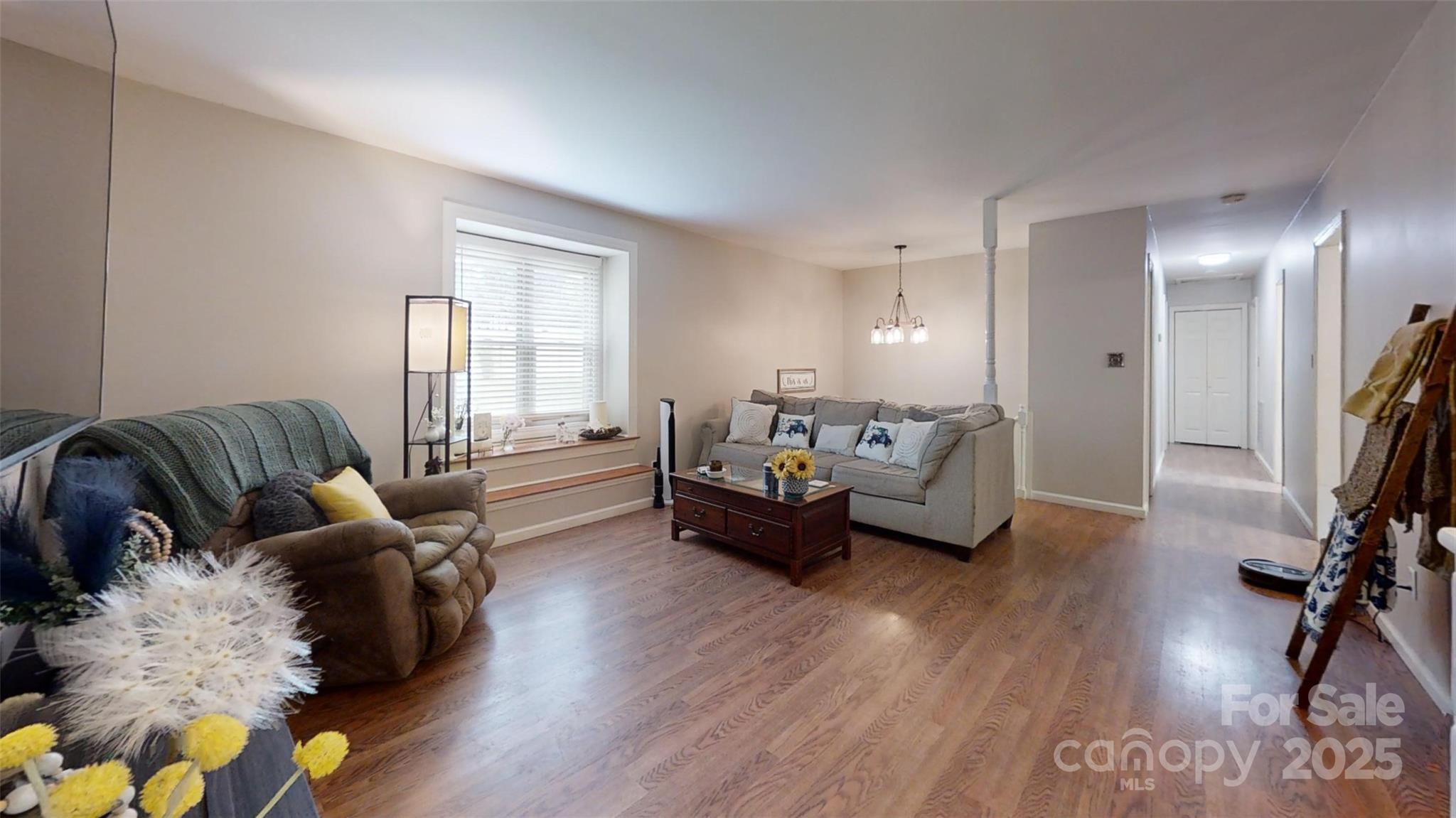 3816 Redman Road Shelby, NC 28150 - Photo 6 of 39 a living room with furniture and a wooden floor