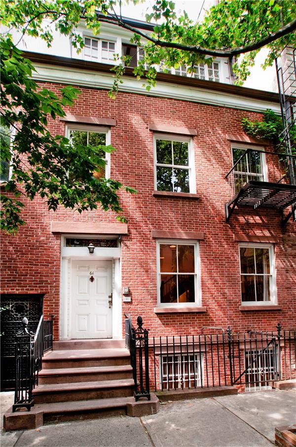 61 Perry Street, Unit 1 Manhattan, NY 10014 - Photo 1 of 1 a front view of a house