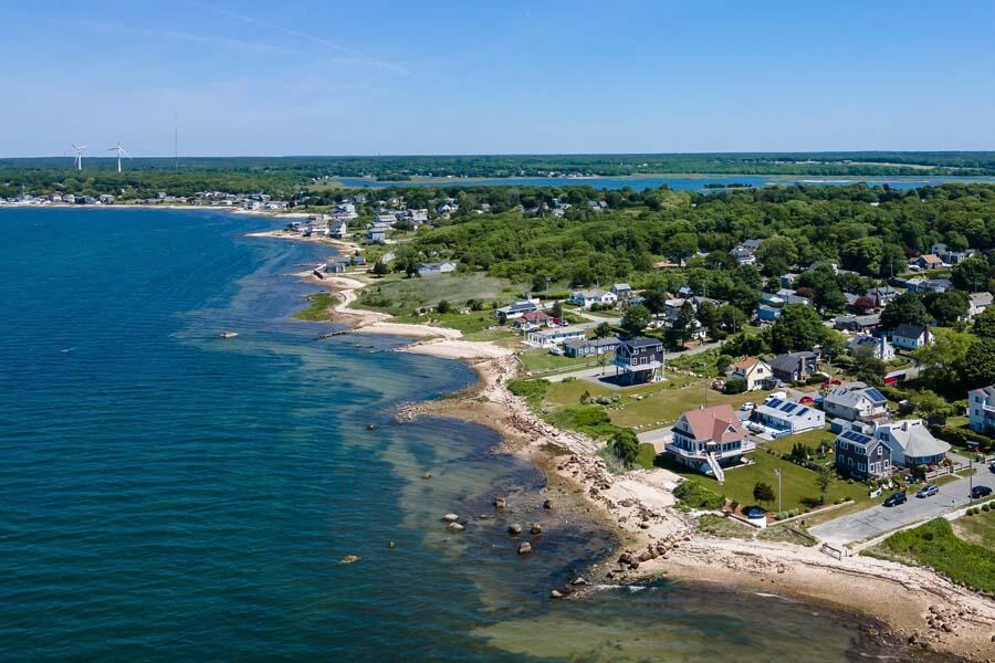 1 Calumet Road Fairhaven, MA 02719 - Photo 35 of 42 a view of city and ocean