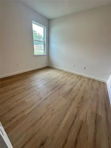 wooden floor in an empty room