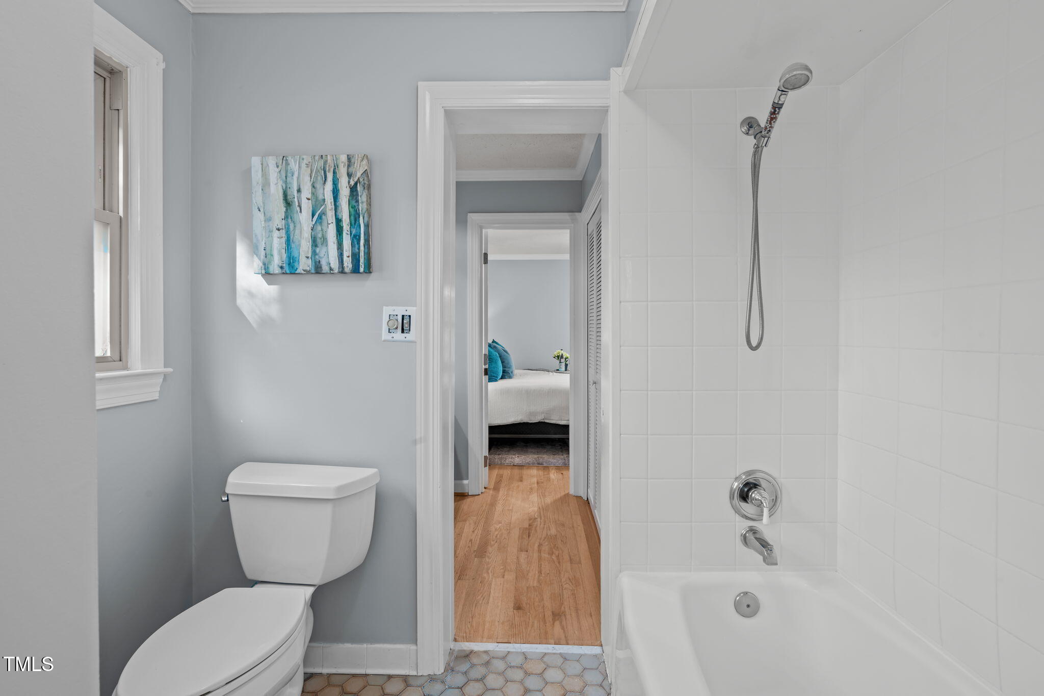 3125 Barnsley Lane Raleigh, NC 27604 - Photo 19 of 49 Jack N Jill Bathroom