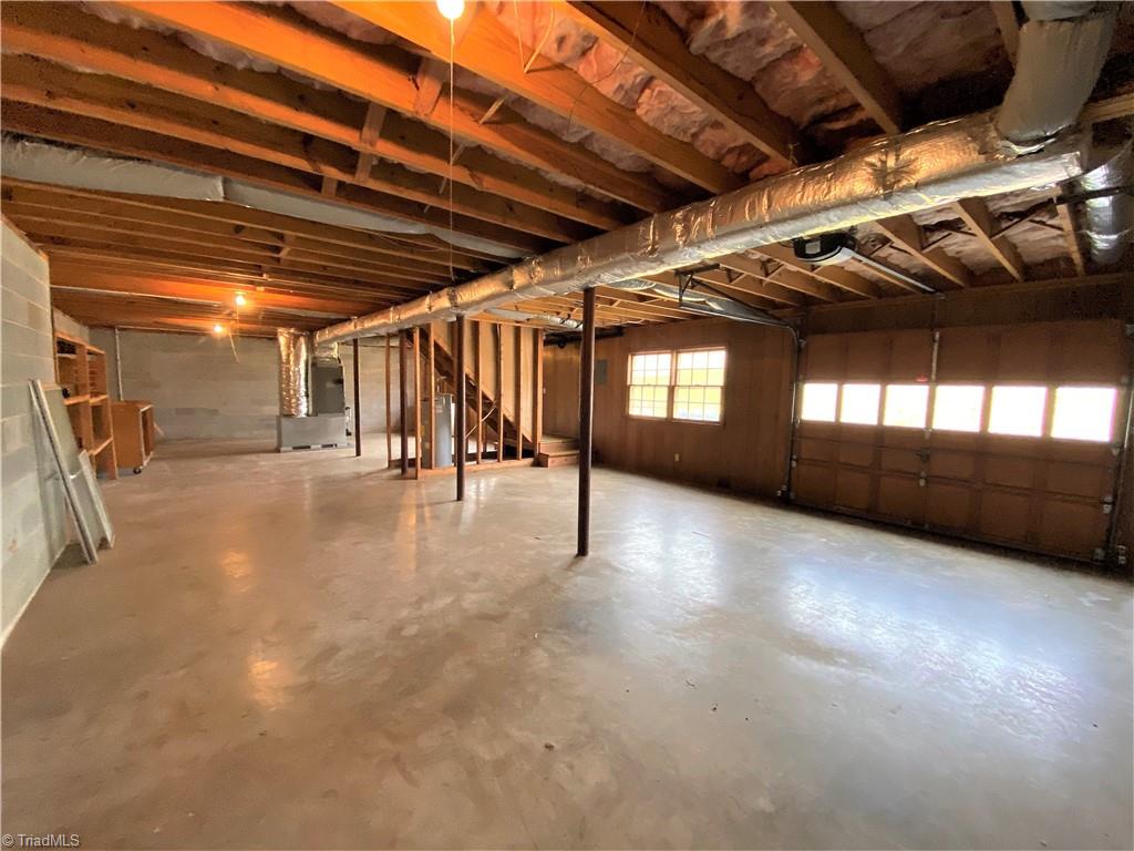 933 Lemons Road Stokesdale, NC 27357 - Photo 19 of 33 Basement with garage