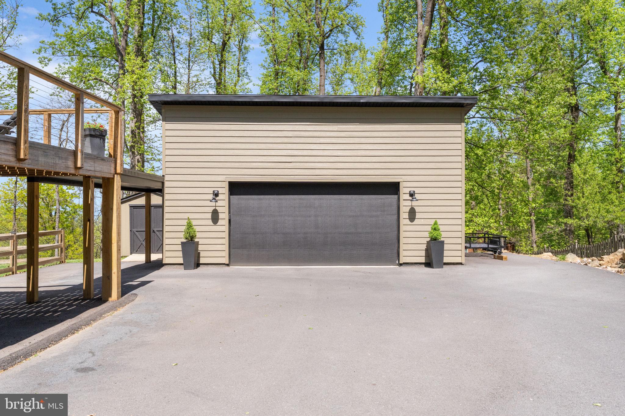 753 Club House Road Front Royal, VA 22630 - Photo 75 of 98 HUGE Garage with 8 FT Door