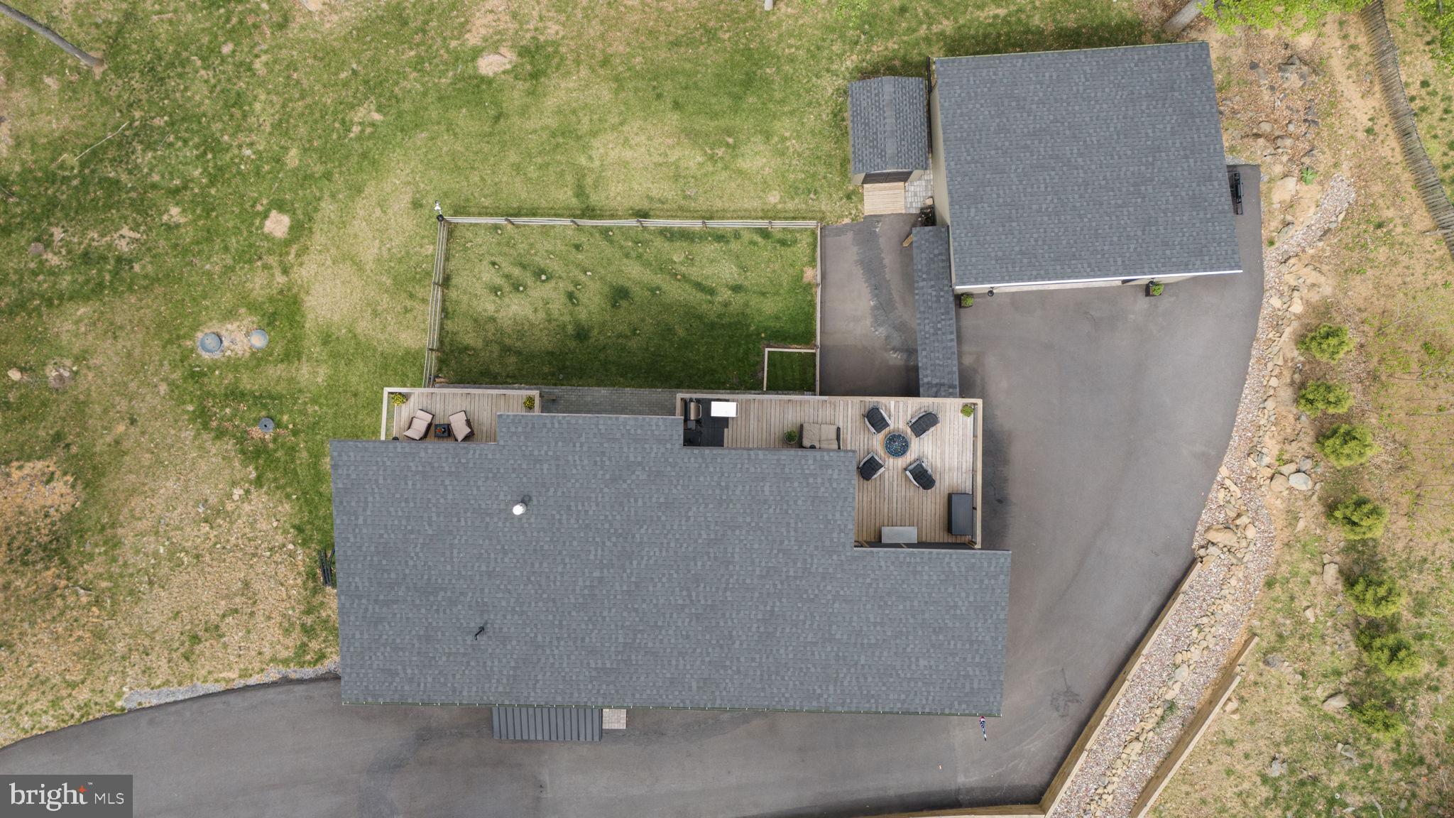 753 Club House Road Front Royal, VA 22630 - Photo 97 of 98 an aerial view of a house with a yard