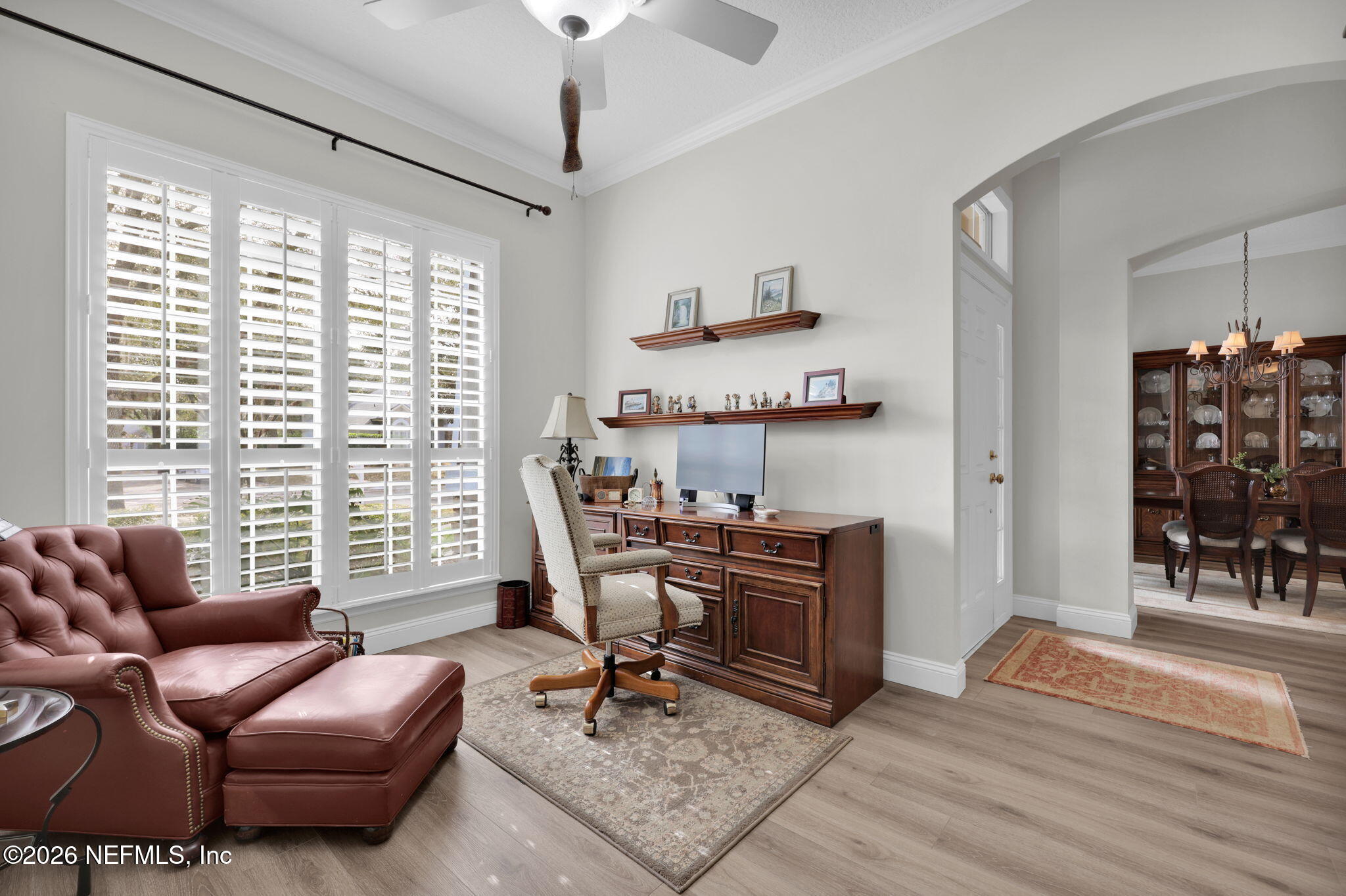 157 Oak Common Avenue St. Augustine, FL 32095 - Photo 8 of 57 a view of a livingroom with workspace and a window