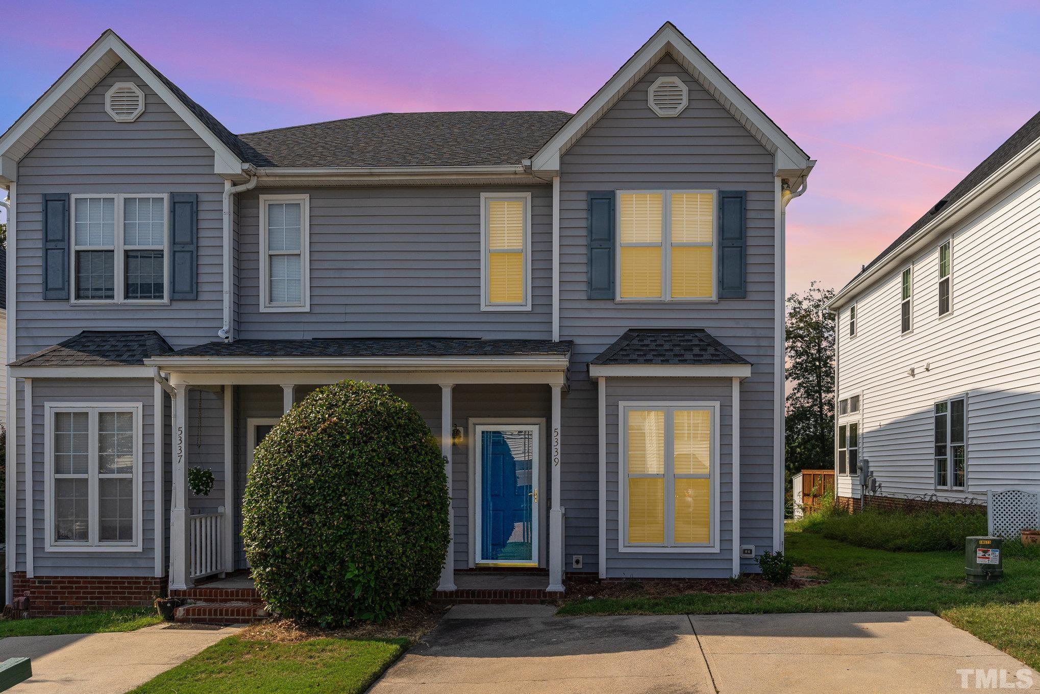 front view of a house