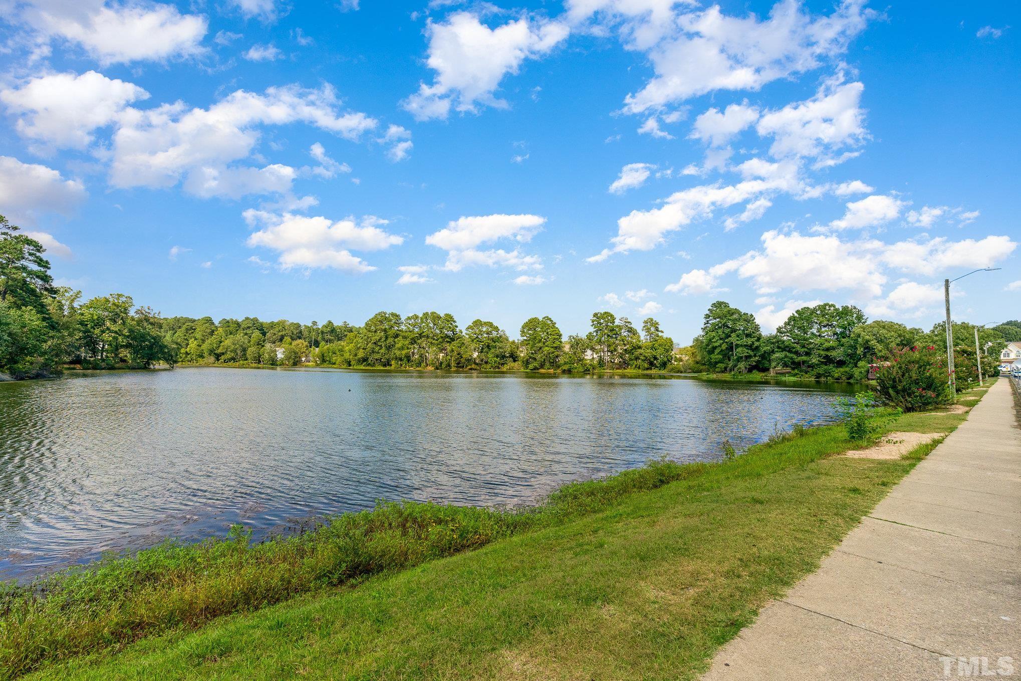 5339 Cog Hill Court Raleigh, NC 27604 - Photo 17 of 23 a view of a lake