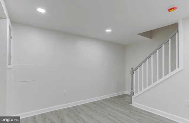 a view of empty room