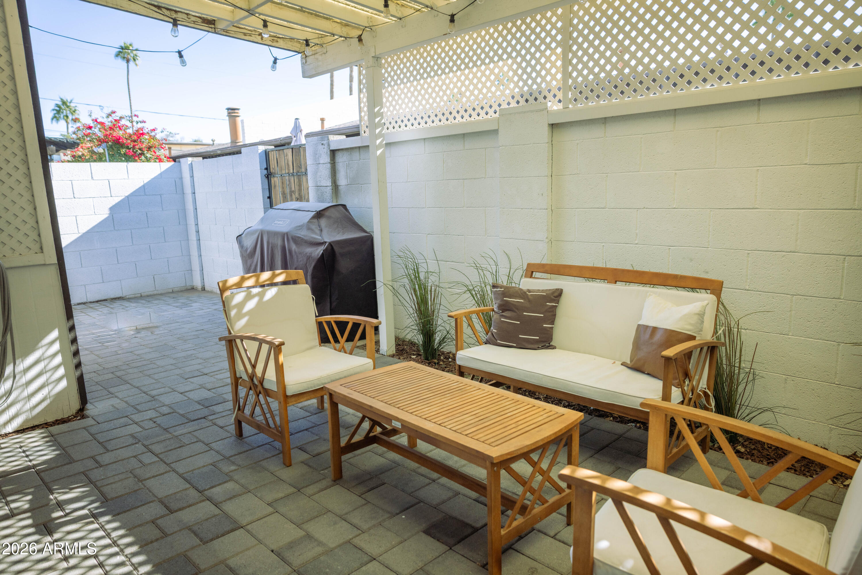 1450 East Bethany Home Road, Unit 31 Phoenix, AZ 85014 - Photo 14 of 24 Covered Patio Area