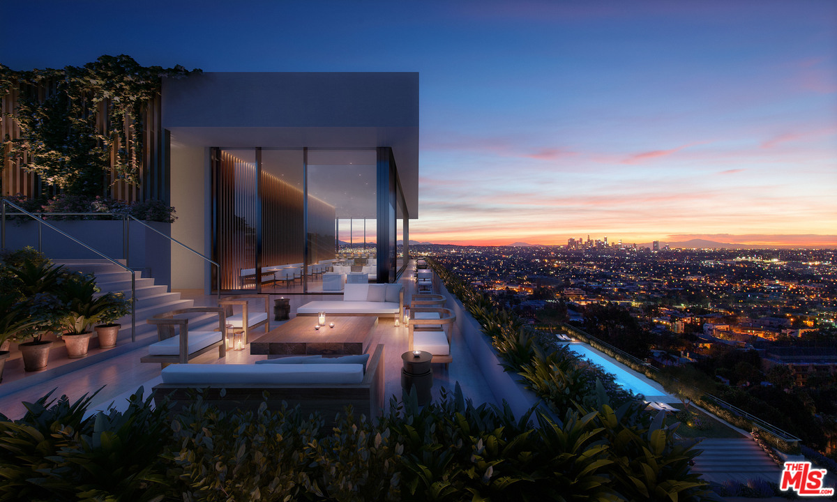 9040 Sunset Boulevard, Unit PHA West Hollywood, CA 90069 - Photo 25 of 25 a view of swimming pool from a balcony