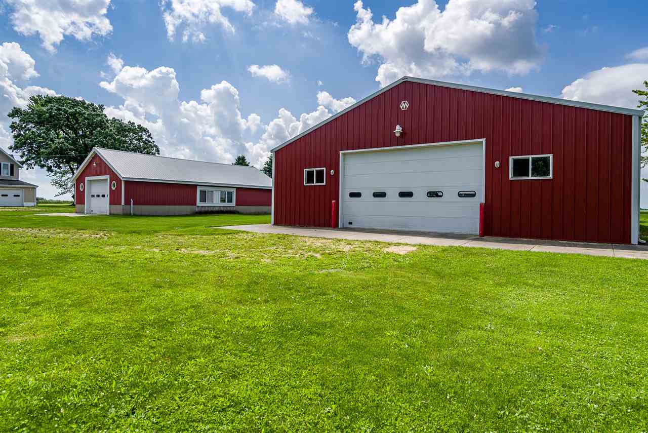 16602 Wyman School Road Caledonia, IL 61011 - Photo 8 of 25 a house view with a garden space