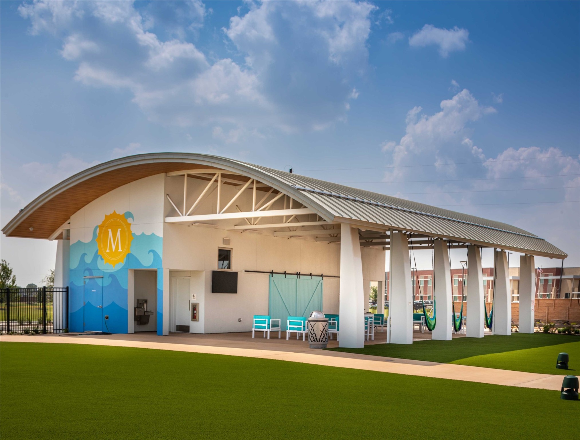 5210 Getty Lane Iowa Colony, TX 77578 - Photo 18 of 30 a front view of house with yard and green space