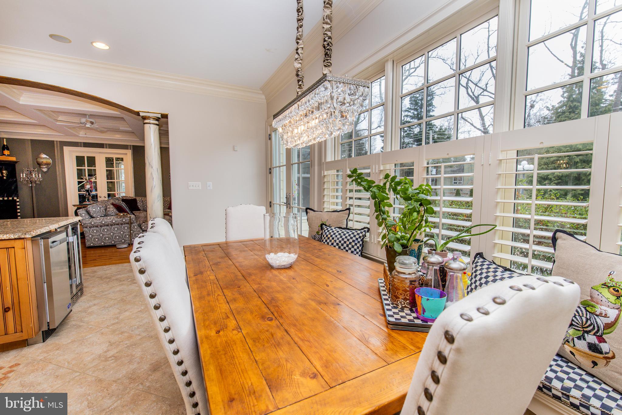 211 Norwood Road Annapolis, MD 21401 - Photo 27 of 94 a view of a dining room with furniture window and wooden floor