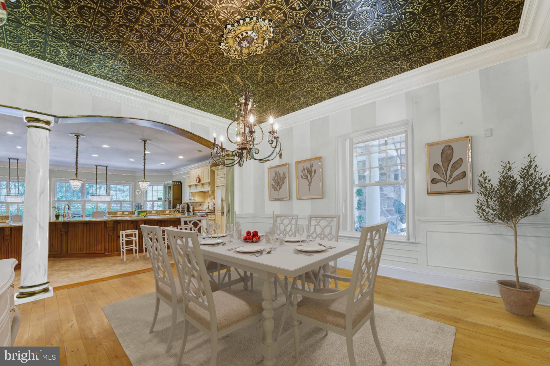 211 Norwood Road Annapolis, MD 21401 - Photo 6 of 94 a view of a dining room with furniture window and outside view
