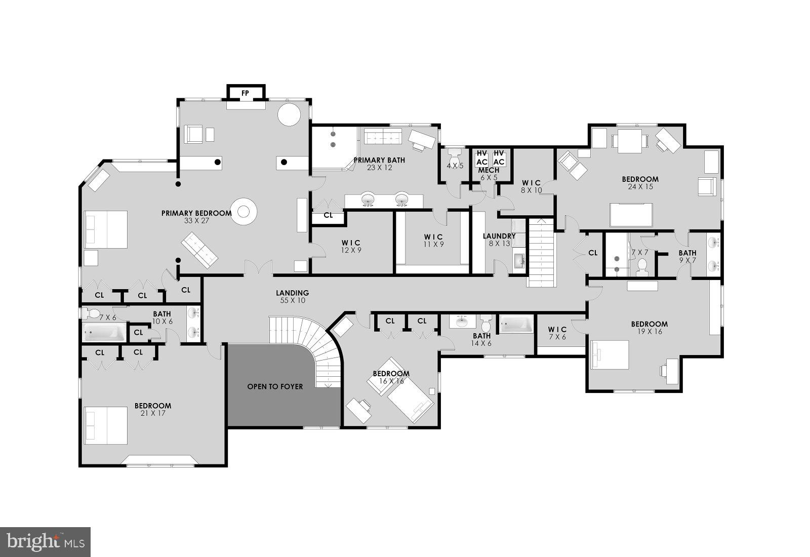 211 Norwood Road Annapolis, MD 21401 - Photo 93 of 94 Upper Level Floor Plan