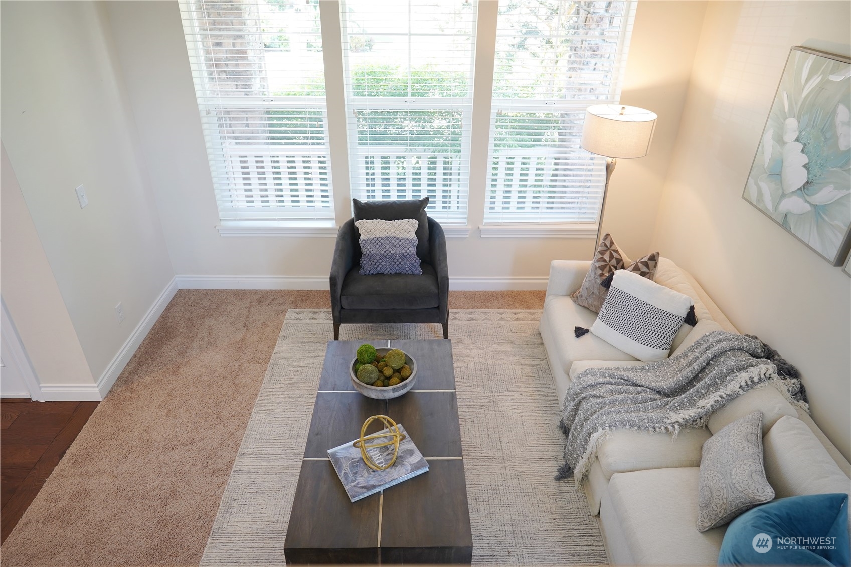 13763 173rd Place Southeast Renton, WA 98059 - Photo 6 of 40 a living room with furniture and a window