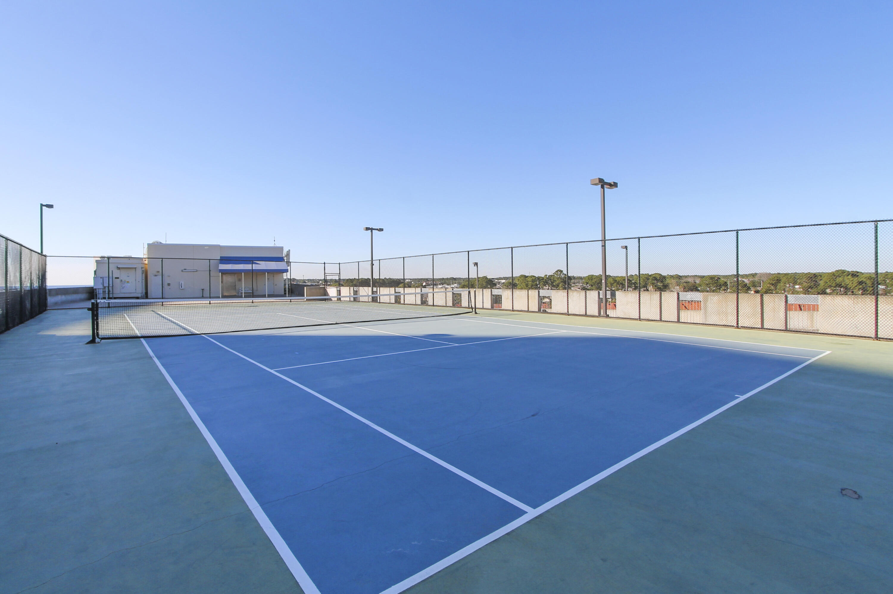 10901 Front Beach Road, Unit 2103 Panama City Beach, FL 32408 - Photo 33 of 54 a view of a tennis court