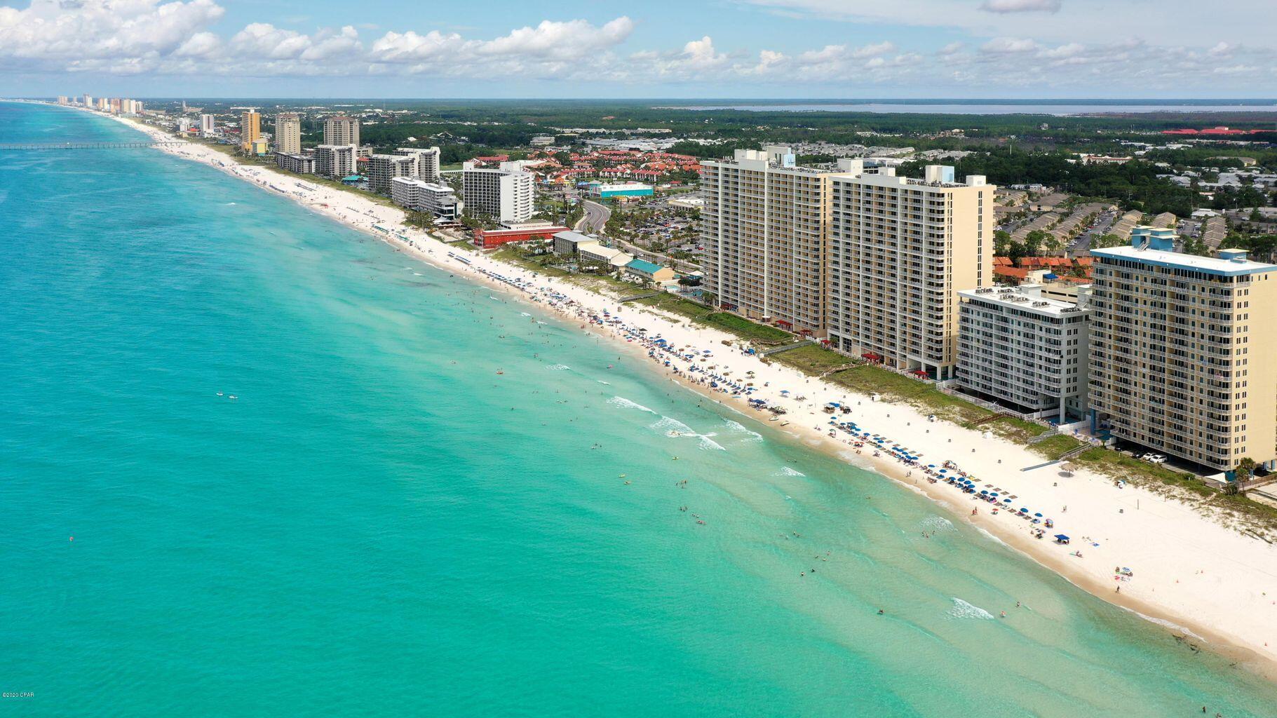 10901 Front Beach Road, Unit 2103 Panama City Beach, FL 32408 - Photo 52 of 54 a view of a city