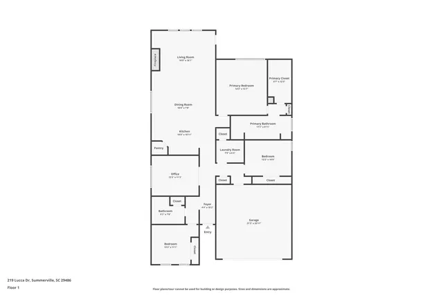 $405,000 | 219 Lucca Drive, Summerville, SC 29486