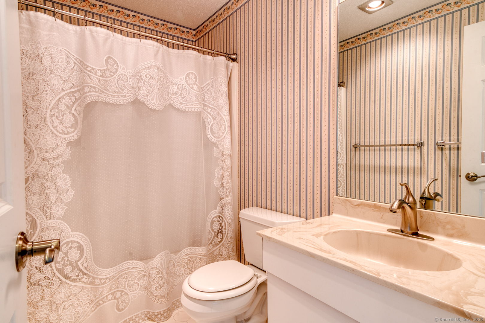 592 Mountain Road, Unit A West Hartford, CT 06117 - Photo 30 of 40 a bathroom with a sink toilet and shower