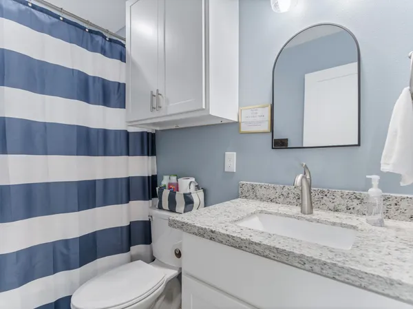 a house view with a outdoor space