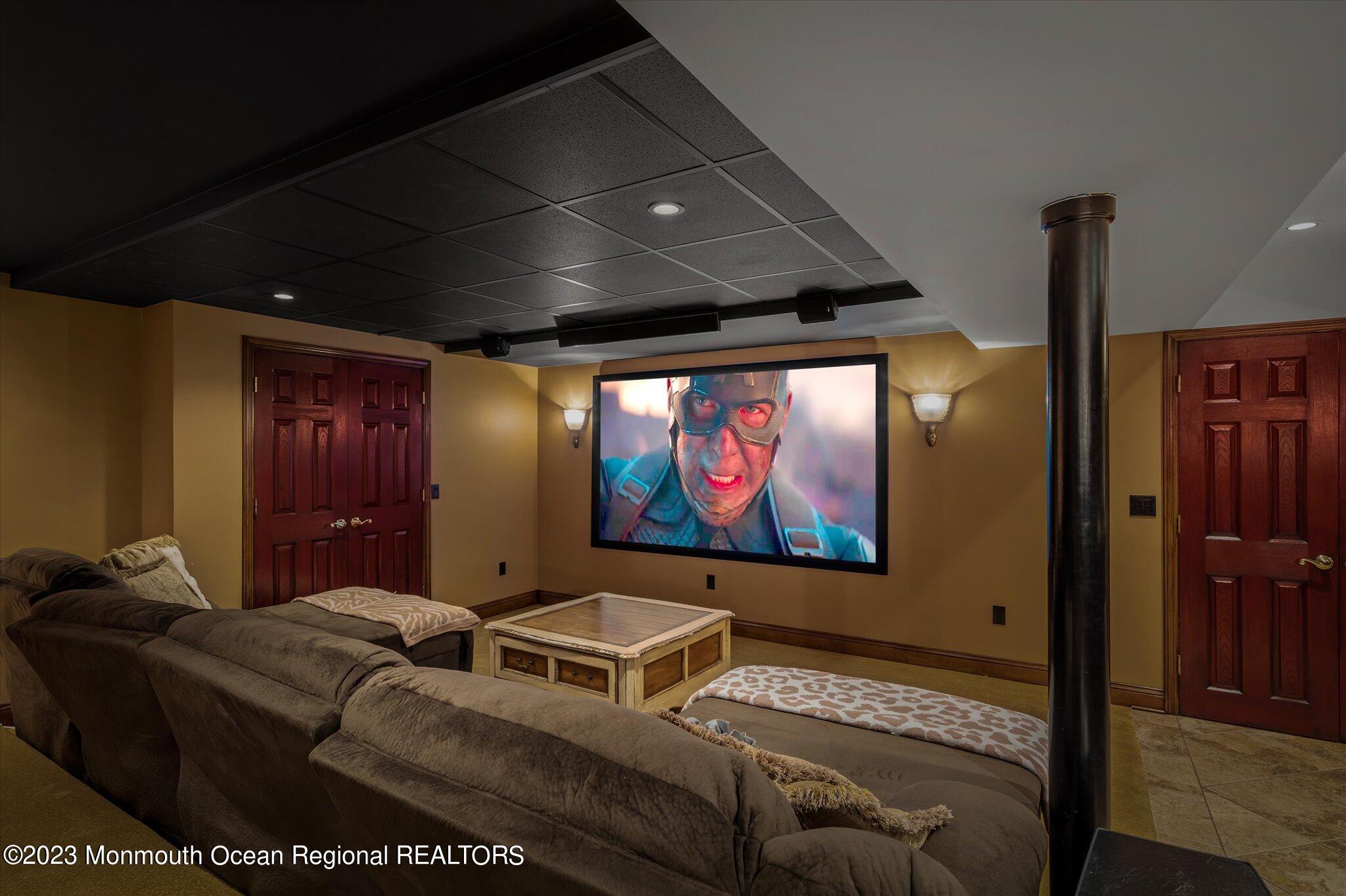 27 Millennium Drive Columbus, NJ 08022 - Photo 54 of 82 a projector room with furniture