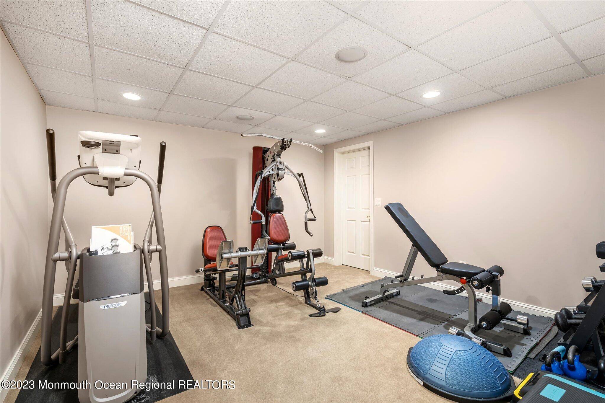 27 Millennium Drive Columbus, NJ 08022 - Photo 58 of 82 a view of a room with gym equipment