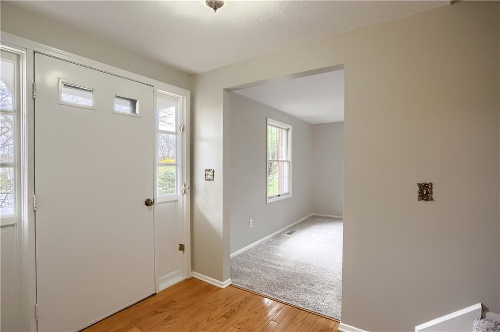 1889 Fairhill Road Allison Park, PA 15101 - Photo 2 of 25 The spacious foyer has hardwood flooring, a nice front door with two sidelights and a large double guest closet.