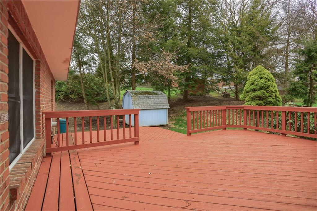 1889 Fairhill Road Allison Park, PA 15101 - Photo 24 of 25 The triple sized deck is awesome for entertining outside or remove one of them and give yourself more yard!