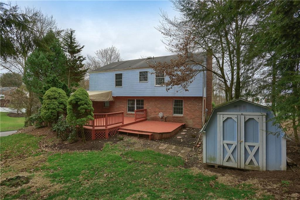 1889 Fairhill Road Allison Park, PA 15101 - Photo 25 of 25 The rea deck and house view.