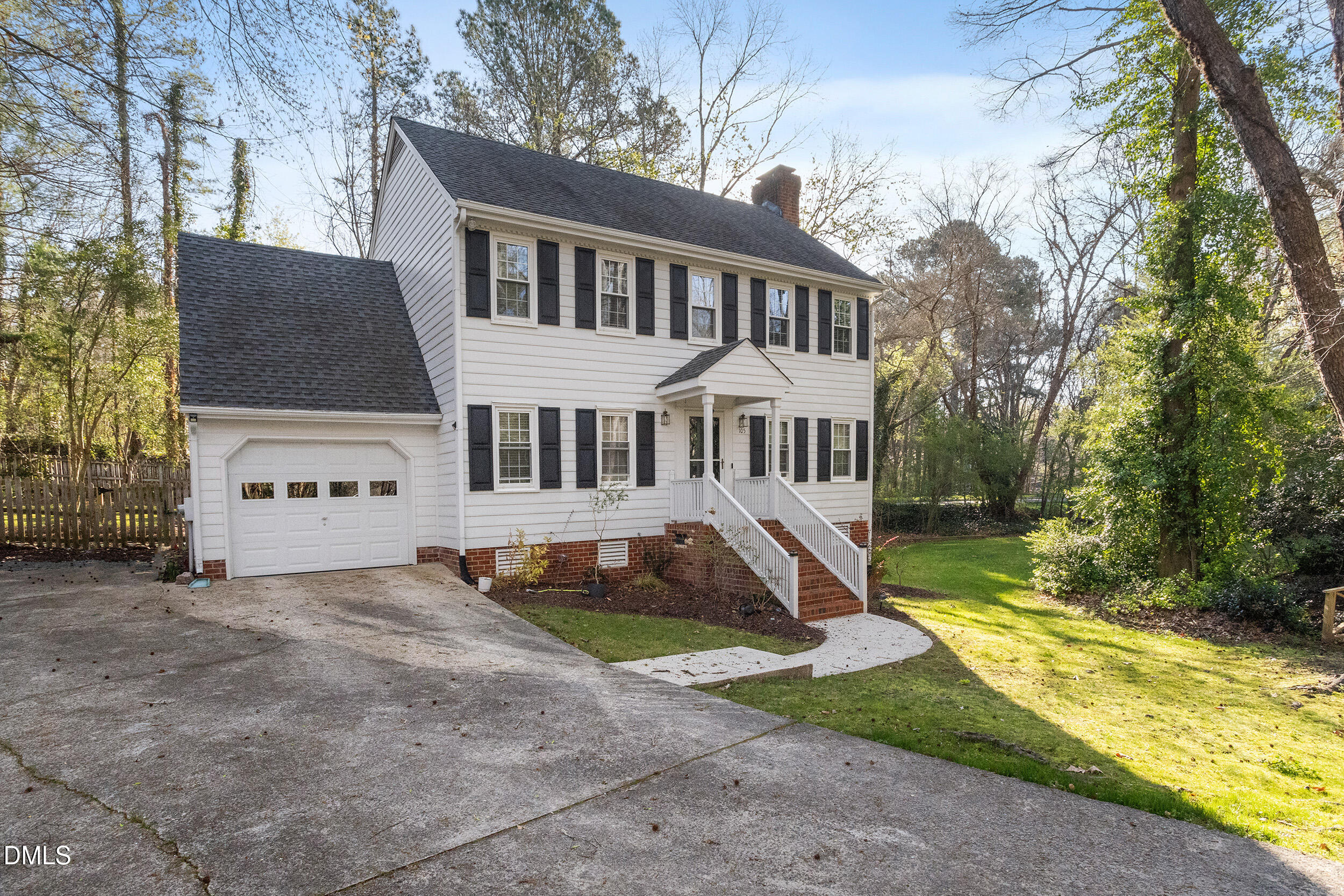 105 Barrett Place Durham, NC 27713 - Photo 2 of 25 a view of a house with a yard