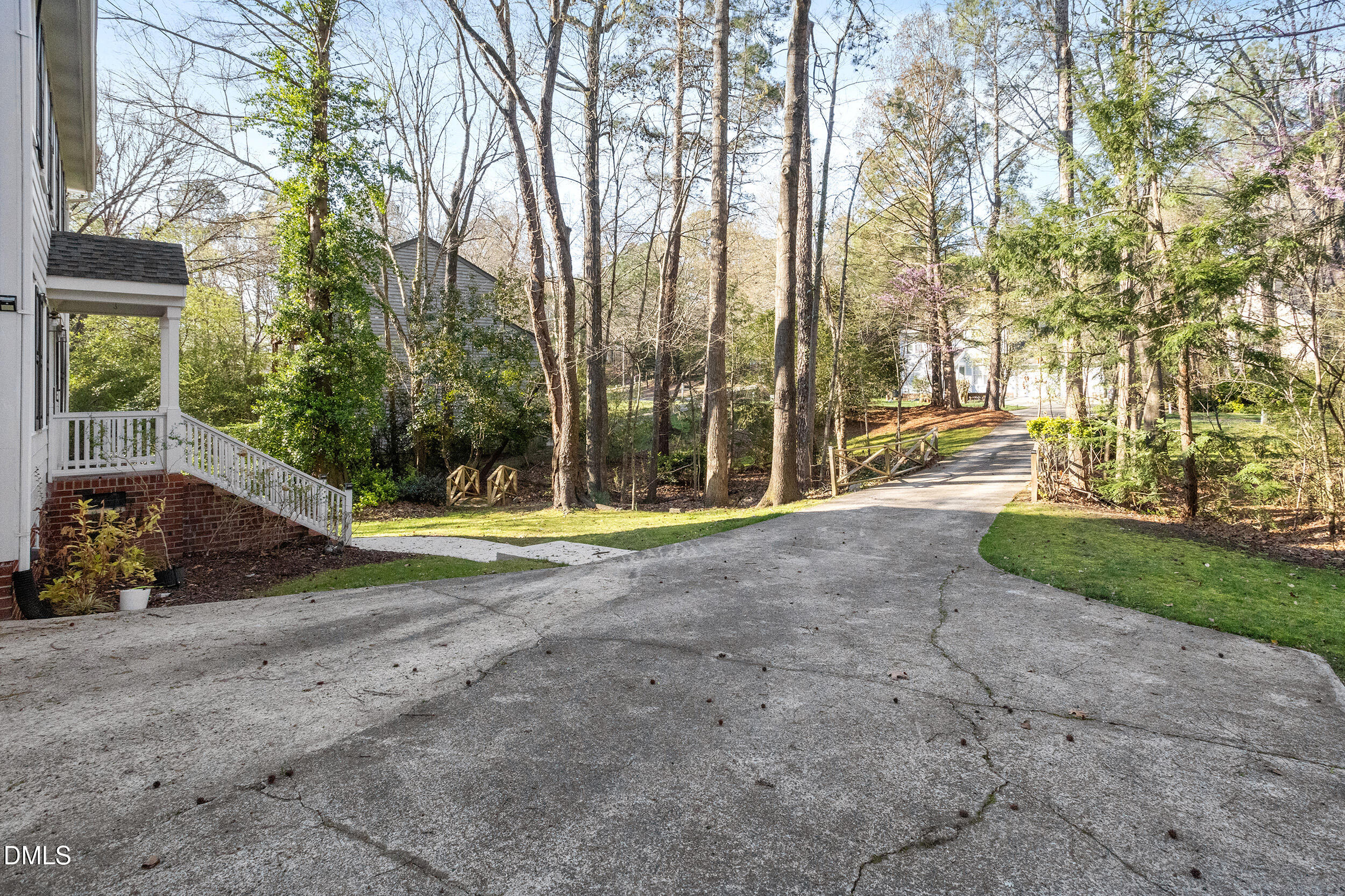 105 Barrett Place Durham, NC 27713 - Photo 3 of 25 a view of a park with large trees