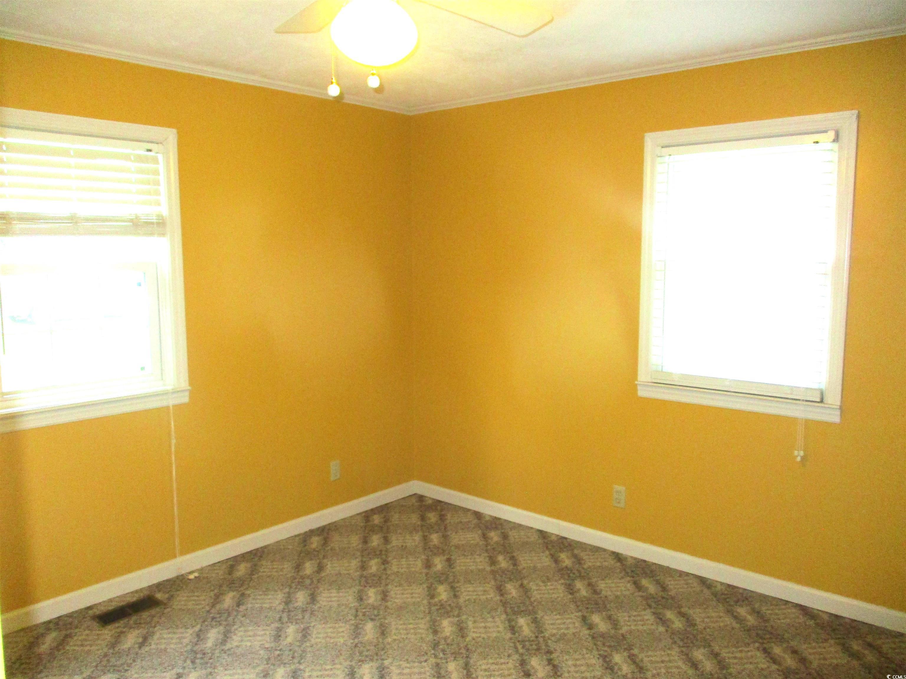 730 Highway 348 Loris, SC 29569 - Photo 24 of 36 Spare room featuring ceiling fan, a wealth of natu