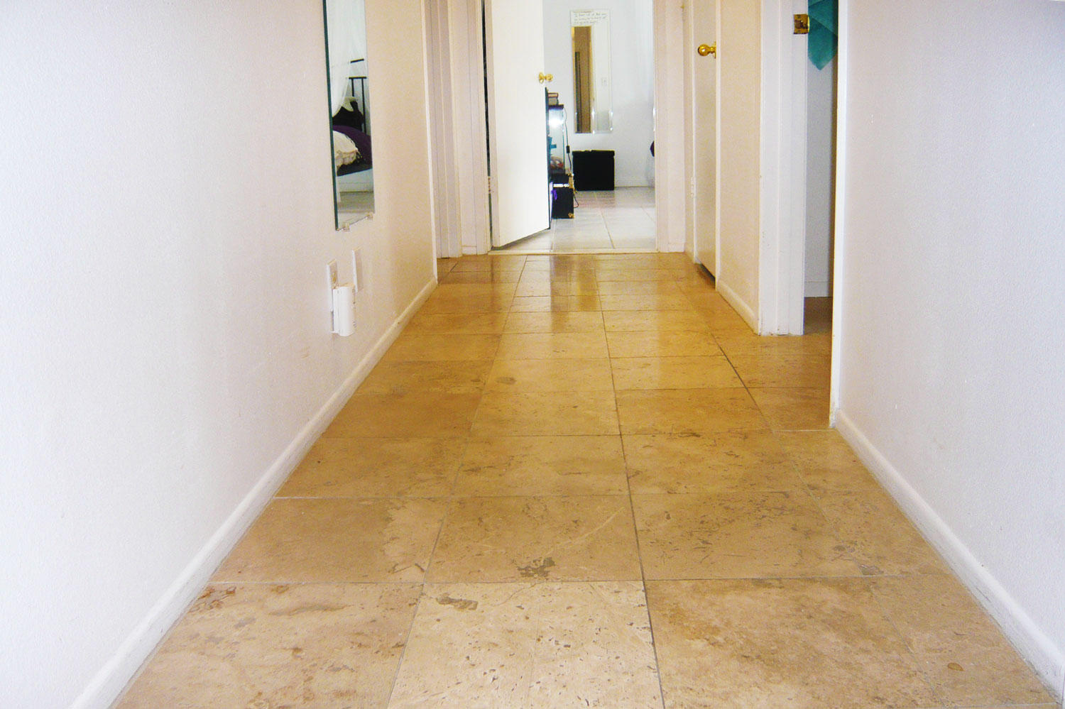 843 Weldon Road Santa Barbara, CA 93109 - Photo 11 of 20 Travertine Floor