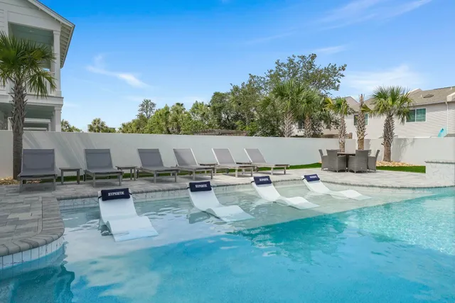 a front view of a building