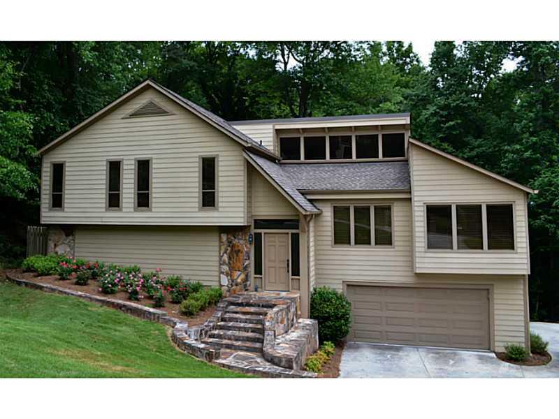 5131 Davidson Road Northeast Marietta, GA 30068 - Photo 1 of 1 Exterior Front. ALL NEW Hardiplank, NEW windows