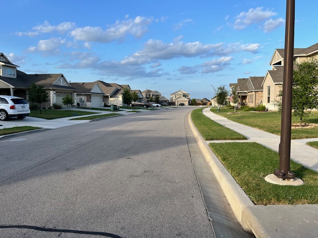 221 Arabian Colt Drive Georgetown, TX 78626 - Photo 32 of 36 a view of a street with a houses
