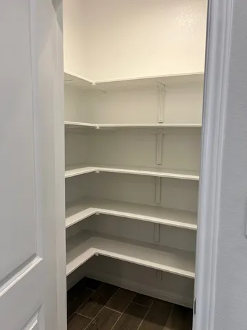 a close view of utility room