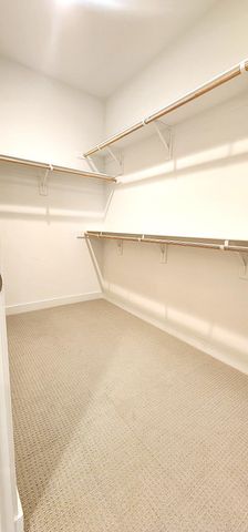 a close up of racks on the wall