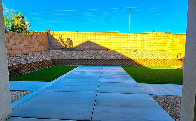 a view of an outdoor space and a lake view