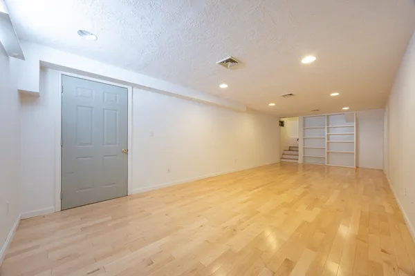 a view of empty room