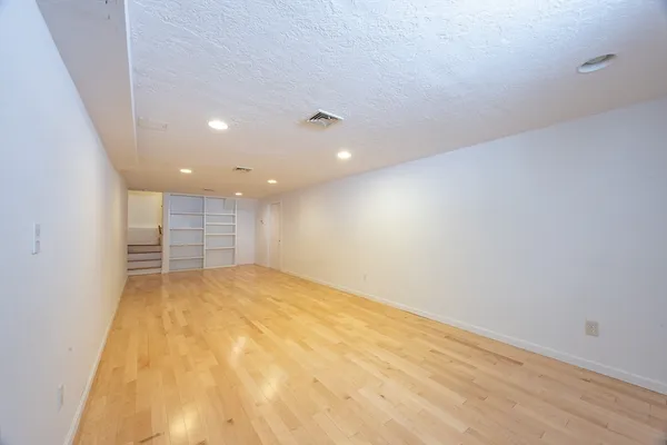 a view of empty room