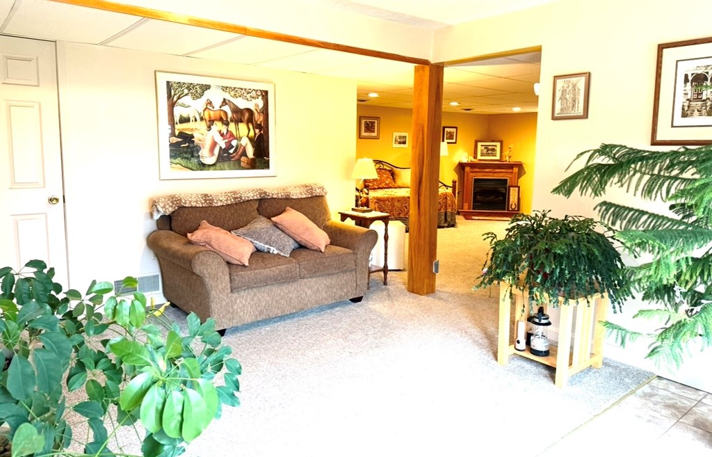 879 Kahle Road Summerville, PA 15864 - Photo 23 of 38 a living room with furniture and a potted plant