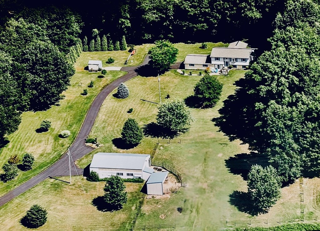 879 Kahle Road Summerville, PA 15864 - Photo 38 of 38 an aerial view of a house with a yard