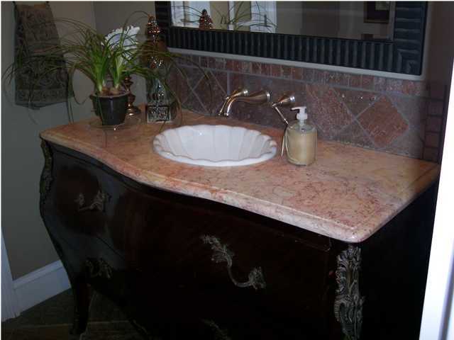 260 Wall Street Inlet Beach, FL 32461 - Photo 11 of 18 a bathroom with a sink and a mirror