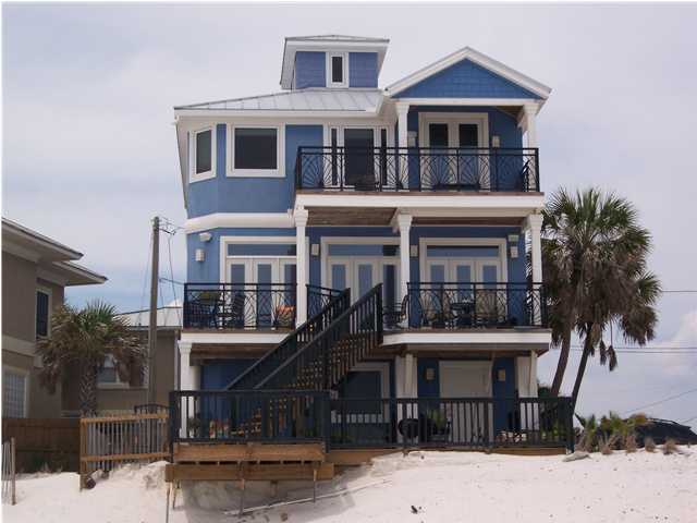 260 Wall Street Inlet Beach, FL 32461 - Photo 3 of 18 a front view of a house with a porch