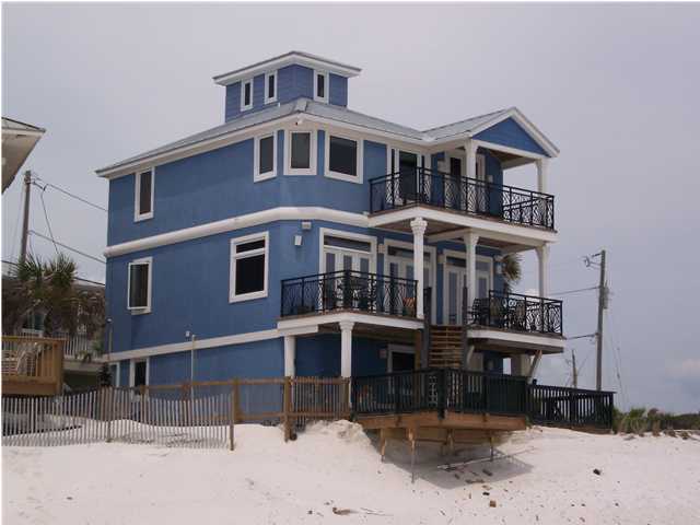 260 Wall Street Inlet Beach, FL 32461 - Photo 4 of 18 a front view of a house with a yard