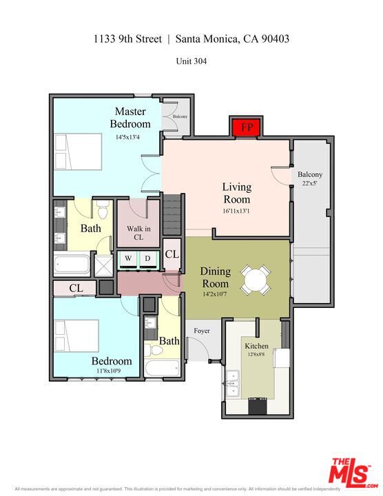 1133 9th Street, Unit 304 Santa Monica, CA 90403 - Photo 22 of 25 unknown