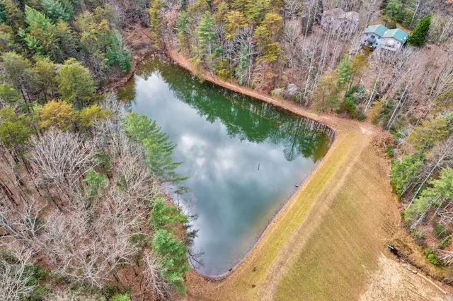 a view of a lake with a lake